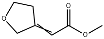 methyl 2-(oxolan-3-ylidene)acetate Struktur