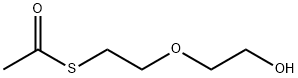 Ethanethioic acid, S-[2-(2-hydroxyethoxy)ethyl] ester Struktur