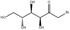 1-Bromo-1-deoxy-D-fructose Struktur