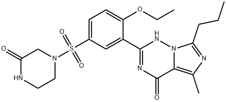 Vardenafil Oxopiperazine (IMpurity) Struktur