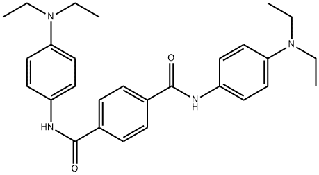 1-N,4-N-bis[4-(diethylamino)phenyl]benzene-1,4-dicarboxamide Struktur