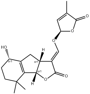 (±)-strigol Struktur