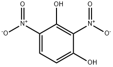 2，4-Dinitro-1，3-benzene diol Struktur