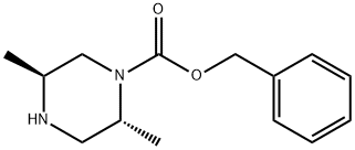 1-Piperazinecarboxylic acid, 2,5-dimethyl-, phenylmethyl ester, (2R,5S)-