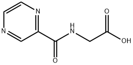 pyrazinuric acid Struktur