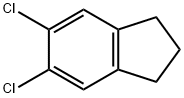 1H-Indene, 5,6-dichloro-2,3-dihydro- Struktur