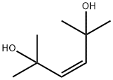 3-Hexene-2,5-diol, 2,5-dimethyl-, (3Z)- Struktur