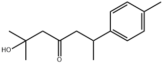 11-Hydroxybisabola-1,3,5-trien-9-one Struktur