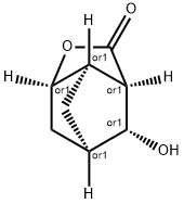 REL-(3R,3AR,5R,6AR,7R)-7-hydroxyhexahydro-2H-3,5-methanol ring [B]furan-2-one Struktur