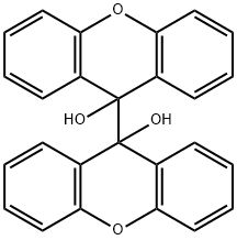 9,9'-Bi[9H-xanthene]-9,9'-diol Struktur