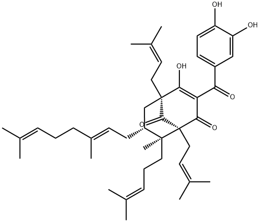 Guttiferone G Struktur