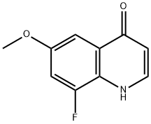 4(1H)-Quinolinone,8-fluoro-6-methoxy-(9CI) Struktur