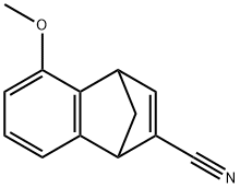 1,4-Methanonaphthalene-2-carbonitrile, 1,4-dihydro-5-methoxy- Struktur