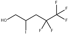 2-Iodo-4,4,5,5,5-pentafluoropent-1-ol Struktur