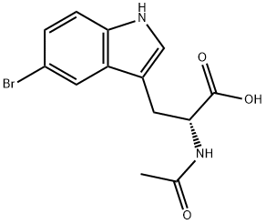 Ac-D-5-BromoTryptophan Struktur