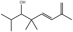 5,7-Octadien-3-ol,2,4,4,7- Struktur