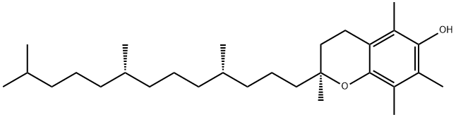 (2S, 4'S, 8'S)-α-Tocopherol Struktur