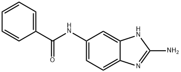 N-(2-Amino-1H-benzimidazol-5-yl)benzamide Struktur