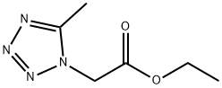 ethyl 2-(5-methyl-1H-tetrazol-1-yl)acetate Struktur