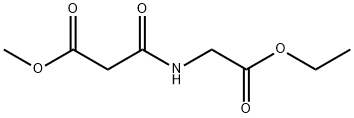 Methyl 3-((2-ethoxy-2-oxoethyl)amino)-3-oxopropanoate Struktur