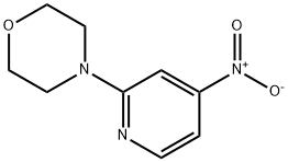 Morpholine, 4-(4-nitro-2-pyridinyl)- Struktur