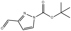 1-Boc-1H-pyrazole-3-carbaldehyde Struktur