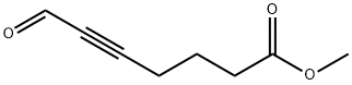 5-Heptynoic acid, 7-oxo-, methyl ester Struktur