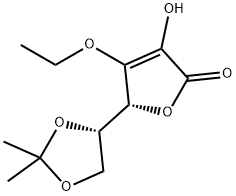 L-Ascorbic acid, 3-O-ethyl-5,6-O-(1-methylethylidene)-