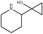 1-(piperidin-2-yl)cyclopropan-1-ol Struktur