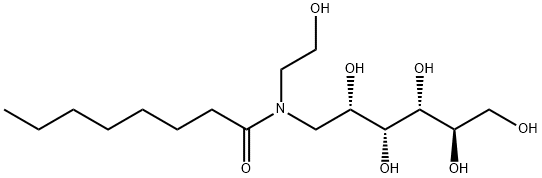 1-脫氧-1-[(2-羥基乙基)(1-氧代辛基)氨基]-D-山梨糖醇, 869652-63-1, 結(jié)構(gòu)式