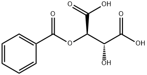 Butanedioic acid, 2-(benzoyloxy)-3-hydroxy-, (2R,3R)- Struktur