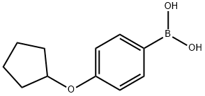 [4-(cyclopentyloxy)phenyl]boronic Acid Struktur