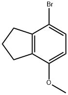 4-Bromo-7-methoxyindane Struktur