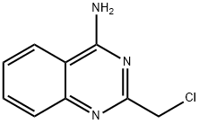 4-Quinazolinamine, 2-(chloromethyl)- Struktur