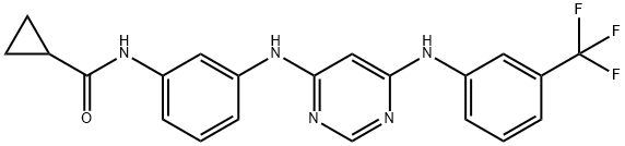 EGFR inhibitor Struktur