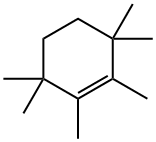 1,2,3,3,6,6-Hexamethyl-1-cyclohexene Struktur