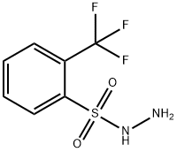 Benzenesulfonic acid, 2-(trifluoromethyl)-, hydrazide Struktur