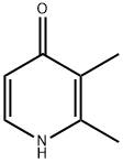 4(1H)-Pyridinone, 2,3-dimethyl- Struktur