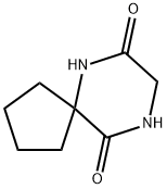 cyclo(glycine-(1-amino-1-cyclopentane)carbonyl) Struktur