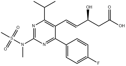 Rosuvastatin Substituted Hydroxy Pentenoic Acid