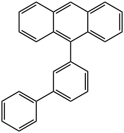 Anthracene, 9-[1,1'-biphenyl]-3-yl- Struktur