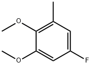 Benzene, 5-fluoro-1,2-dimethoxy-3-methyl- Struktur