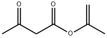 Butanoic acid, 3-oxo-, 1-methylethenyl ester Struktur