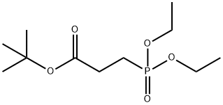 tert-Butyl 3-(diethoxyphosphinyl)propanoate Struktur