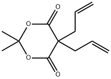 1,3-Dioxane-4,6-dione, 2,2-dimethyl-5,5-di-2-propen-1-yl-