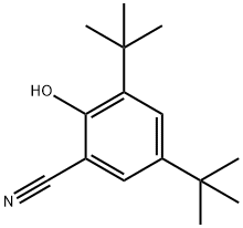 3,5-二叔丁基-2-羥基苯甲腈, 95091-86-4, 結(jié)構(gòu)式