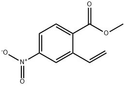 4-硝基-2-乙烯基苯甲酸甲酯, 959778-15-5, 結(jié)構(gòu)式