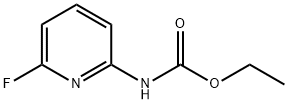 Carbamic  acid,  N-(6-fluoro-2-pyridinyl)-,  ethyl  ester Struktur