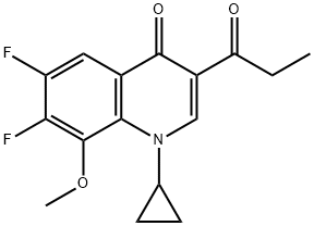 Moxifloxacin Impurity 46 Struktur