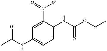 Carbamic acid, [4-(acetylamino)-2-nitrophenyl]-, ethyl ester (9CI)